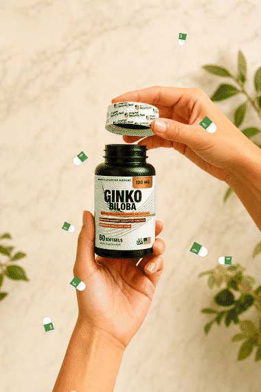Ginkgo Biloba - abriendo el frasco