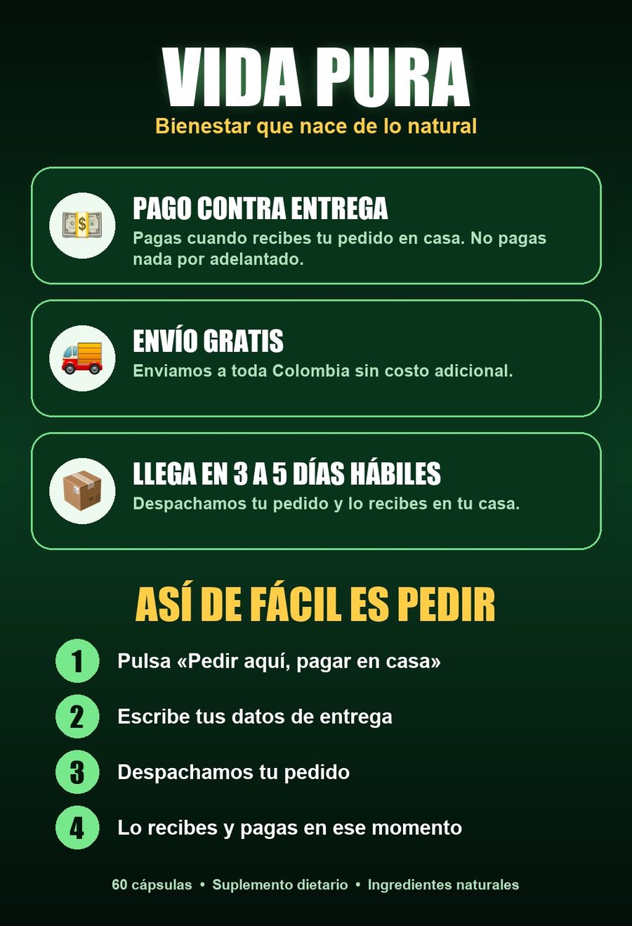 Pago contra entrega y envío gratis a toda Colombia